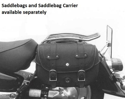 Porte Bagage Hepco & Becker Solorack - chrome Ref : HBE03372A / 600313 00 02 SUZUKI 1500 VL 1500 INTRUDER LC - 1998 - 2007