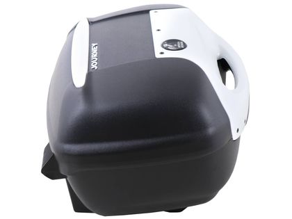 Top case Hepco & Becker Journey 42 - capot blanc - noir Universel