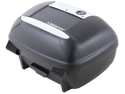 Top case Hepco & Becker Journey 42 - capot blanc - noir Universel