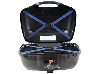 Top case Hepco & Becker Journey 42 - capot blanc - noir Universel