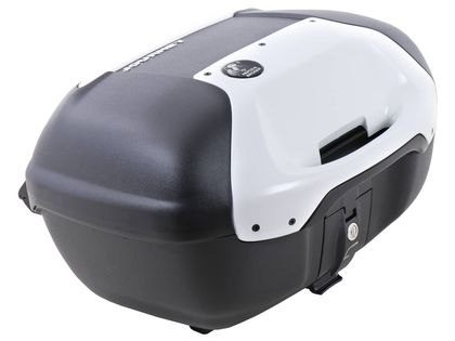 Top case Hepco & Becker Journey 42 - capot blanc - noir Universel