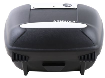 Top case Hepco & Becker Journey 42 - capot blanc - noir Universel