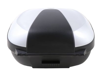 Top case Hepco & Becker Journey 52 - capot argenté - noir Universel