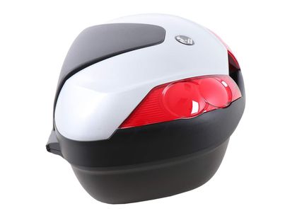 Top case Hepco & Becker Journey 52 - capot argenté - noir Universel