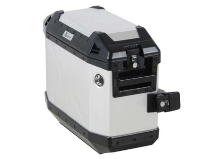 Valise Hepco & Becker Xplorer 30 gauche - argent Universel