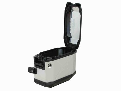 Valise Hepco & Becker Xplorer 30 droite - argent Universel