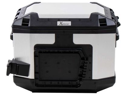 Valise Hepco & Becker Xplorer 40 gauche pour support cutout - argent Universel