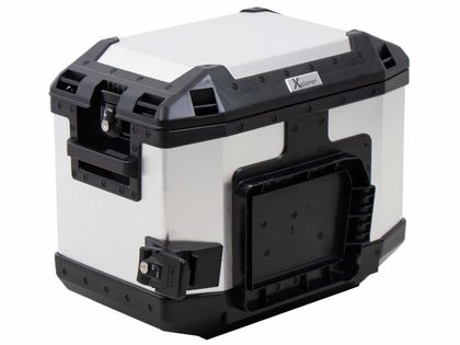 Valise Hepco & Becker Xplorer 40 gauche pour support cutout - argent Universel