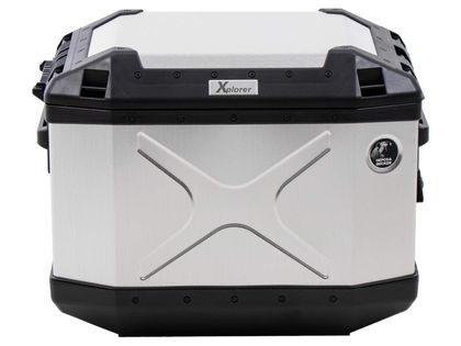 Valise Hepco & Becker Xplorer 40 gauche pour support cutout - argent Universel