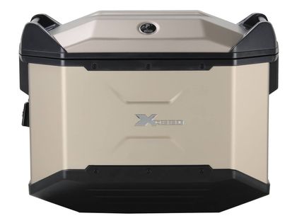 Valise Hepco & Becker Xceed 38 gauche - titane Universel