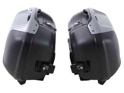 Valise Hepco & Becker Journey 42 - Recon capot anthracite (la paire) - noir Universel