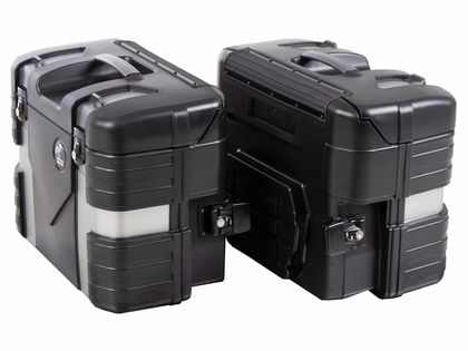 Valise Hepco & Becker Gobi - Black Edition (la paire) - noir Universel Ref : HBE03425A / 610288 00 01 