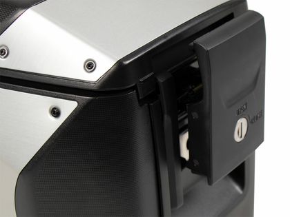 Valise Hepco & Becker Xcore pour support C-Bow - argent Universel