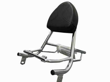 Porte Bagage Hepco & Becker avec sissybar - chrome Ref : HBE03461A / 611534 00 02 MOTO GUZZI 750 NEVADA 750 CLASSIC - 2005 - 2011