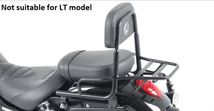 Porte Bagage Hepco & Becker avec sissybar - noir