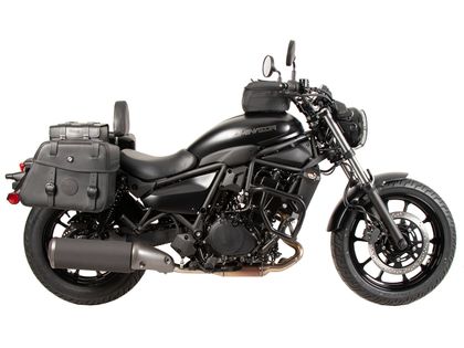 Porte Bagage Hepco & Becker Solorack avec dosseret - noir