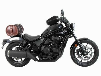 Porte Bagage Hepco & Becker Solorack - noir Ref : HBE03473A / 6139525 00 01 HONDA 1100 CMX 1100 REBEL - 2021 - 2024