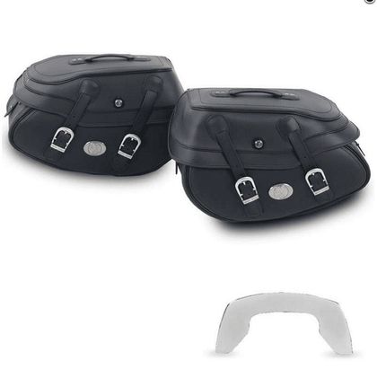 Hepco & Becker Buffalo Big C-Bow - noir Zadeltassen Universeel