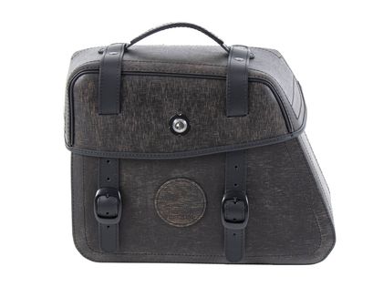 Valise Hepco & Becker Rugged gauche pour support C-Bow - marron Universel