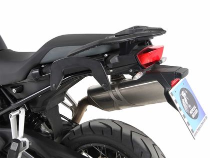 Hepco & Becker C-Bow - black Side case holder Ref : HBE03572A / 6306520 00 01 BMW 850 F 850 GS ADVENTURE ABS (0K01) - 2019 - 2023