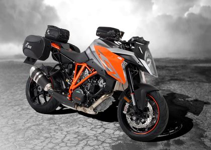 Support valises Hepco & Becker C-Bow - noir Ref : HBE03596A / 6307541 00 01 KTM 1290 1290 SUPER DUKE GT ABS - 2016 - 2024