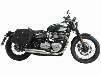 Support valises Hepco & Becker C-Bow - noir Ref : HBE03603A / 6307558 00 01 TRIUMPH 1200 BONNEVILLE 1200 BOBBER ABS - 2017 - 2025
