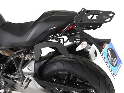Support valises Hepco & Becker C-Bow - noir Ref : HBE03607A / 6307565 00 01 DUCATI 821 821 MONSTER - 2018 - 2020