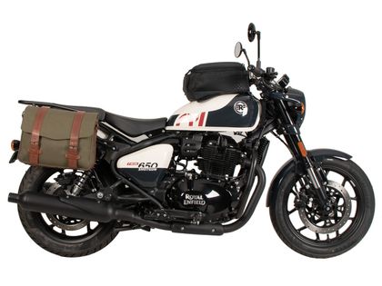 Support valises Hepco & Becker C-Bow - noir Ref : HBE03627A / 6307666 00 01 ROYAL ENFIELD 650 SHOTGUN 650 - 2024 - 2025