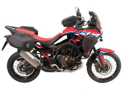 Support valises Hepco & Becker C-Bow - noir Ref : HBE03645A / 6309549 00 01 HONDA 1100 CRF 1100 L AFRICA TWIN ABS - 2024 - 2025