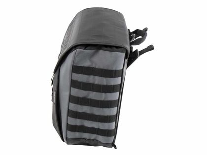 Valise Hepco & Becker Xtravel Basic droite avec plaque d'adaptation support tubulaire - noir Universel