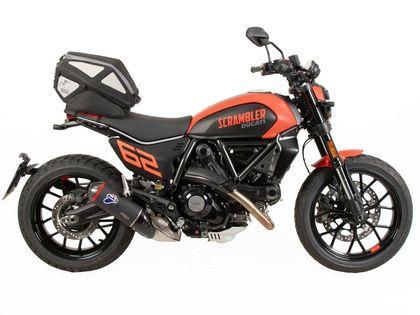 Hepco & Becker Royster - seatpad Basic inclus - noir avec fermeture éclair grise Zadeltas Universeel