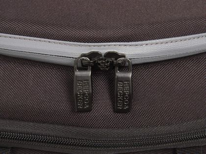 Hepco & Becker Royster - seatpad Basic inclus - noir avec fermeture éclair grise Zadeltas Universeel