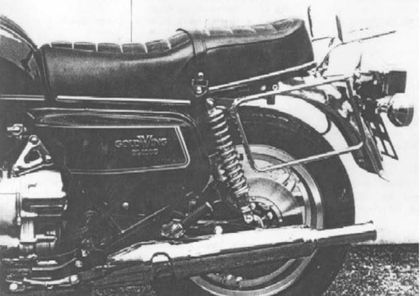 Support top case Hepco & Becker avec support de valises latérales - chrome