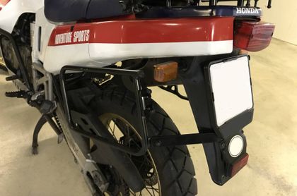 Support valises Hepco & Becker Tubulaire - noir Ref : HBE03724A / 650177 00 01 HONDA 650 XRV 650 Africa Twin (RD03) - 1988 - 1990