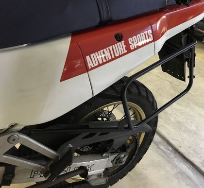 Support valises Hepco & Becker Tubulaire - noir