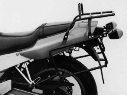 Support top case Hepco & Becker avec support de valises latérales - noir