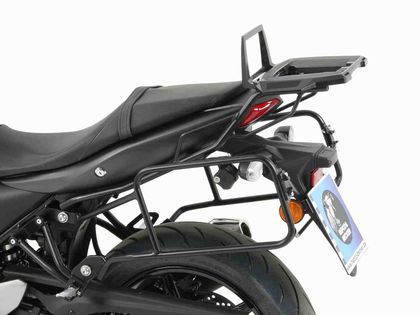 Support valises Hepco & Becker Lock-it - noir Ref : HBE03825A / 6503542 00 01 SUZUKI 650 SV 650 X - 2018 - 2025