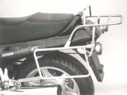 Support top case Hepco & Becker avec support de valises latérales - chrome