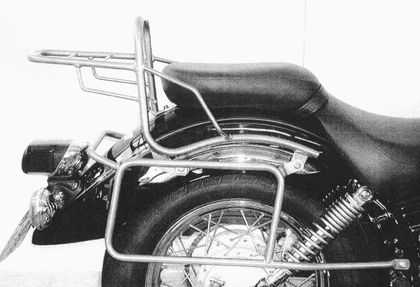 Support valises Hepco & Becker Tubulaire - chrome