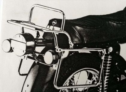 Hepco & Becker tubulaire complet avec support de valises latérales - chrome Steun voor topkoffer Universeel