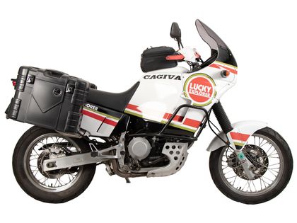 Support valises Hepco & Becker Tubulaire - noir