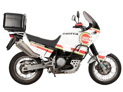 Support top case Hepco & Becker tubulaire - noir