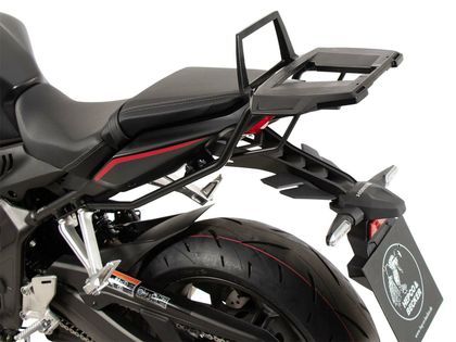 Support top case Hepco & Becker Alurack - noir Ref : HBE04129A / 6529548 01 01 HONDA 650 CBR 650 R - 2024 - 2025
