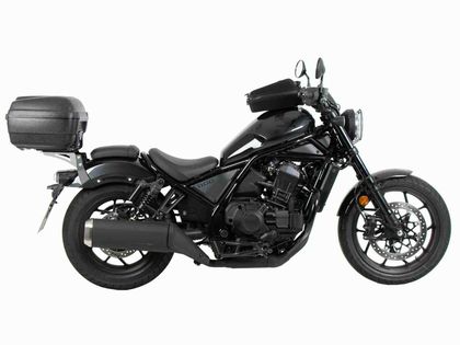 Support top case Hepco & Becker Alurack - noir Ref : HBE04130A / 6529557 01 01 HONDA 1100 CMX 1100 REBEL - 2025
