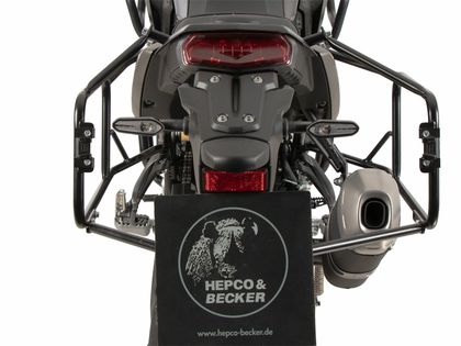 Support valises Hepco & Becker Tubulaire - noir