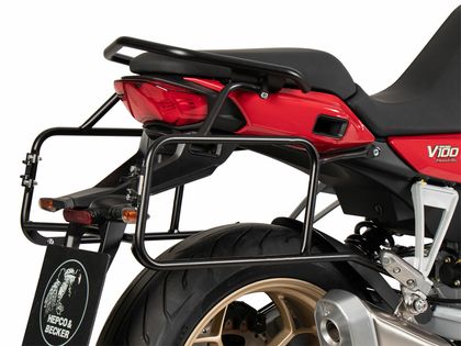 Support valises Hepco & Becker Tubulaire - noir Ref : HBE04138A / 653557 00 01 