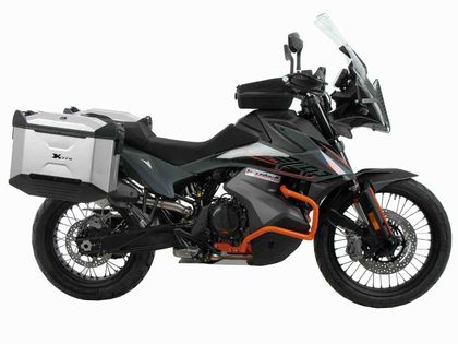 Hepco & Becker Tubular - black Side case holder Ref : HBE04149A / 6537617 00 01 KTM 890 890 ADVENTURE - 2021 - 2022