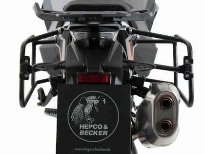 Support valises Hepco & Becker Tubulaire - noir
