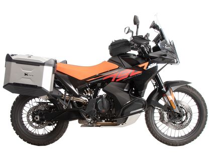 Hepco & Becker Tubular - black Side case holder Ref : HBE04153A / 6537660 00 01 KTM 790 790 ADVENTURE - 2024 - 2025