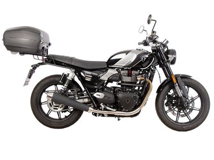 Support top case Hepco & Becker tubulaire - noir